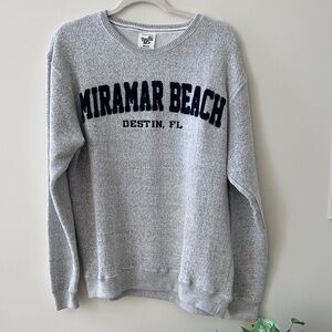 Miramar Beach Destin, FL Unisex Crewneck Sweatshirt - Gray